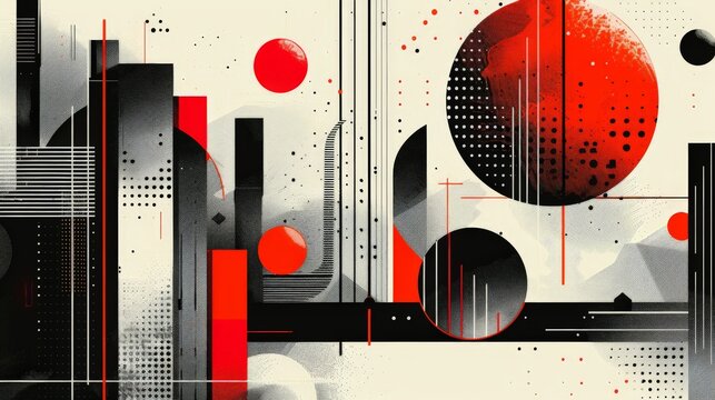 Develop geometric shapes into minimalist patterns with digital illustration techniques. Focus on the repetition and variation of basic forms to create elegant and sophisticated visuals that are both