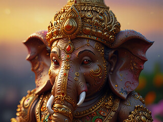 Fototapeta premium Ganesha 