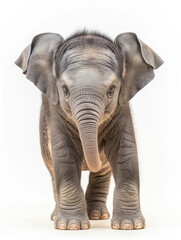 Elephant isolated on white background