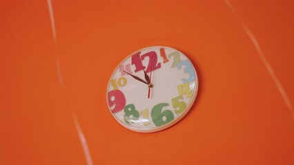 Children's Clocks, Wall Clocks for Children, Bright Wall Clocks