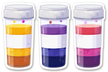 Playful and colorful science badges, ideal for rewarding academic achievements in a fun and engaging way