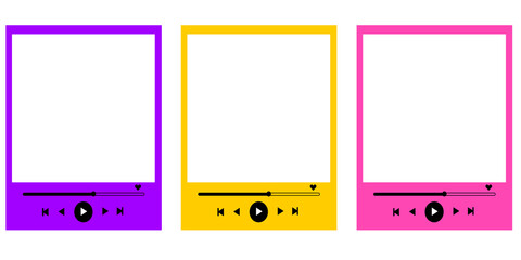 Music Player Frame Label 