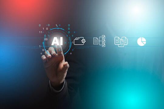 Office workers are using AI to help with their daily work.