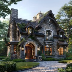 Fototapeta premium Countryside Villa