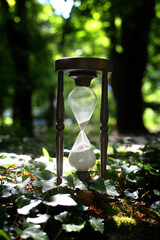 a hourglass