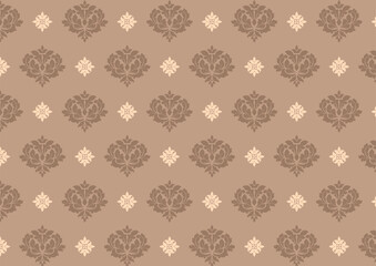 damask seamless vector background