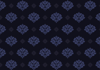damask seamless vector background