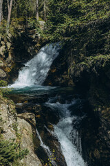 Waterfall in the Austrian Alps