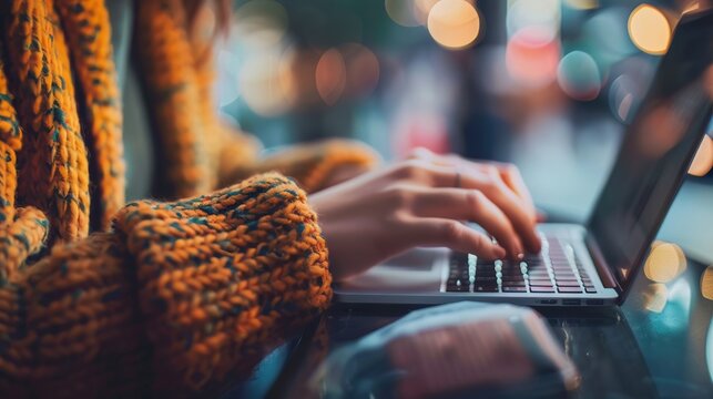 Closeup of a user agreeing to a fair use policy online, showcasing the ethical use of digital content, ideal for copyright awareness