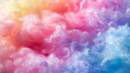 Fototapeta premium colours, colourful, rainbow, background, fluffy, purple, abstract, pink, texture, fantasy, pastel, wallpaper, illustration, blue, cloud, sky, soft, watercolor, light, bright, pattern, cloudscape, clou