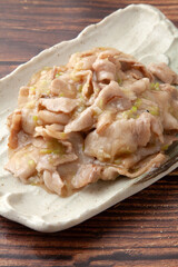 豚バラ葱塩だれ