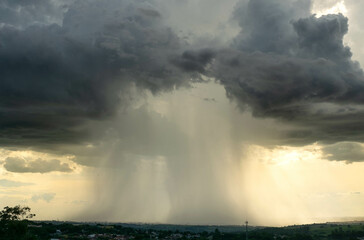 Epic storm, stormy sky, climate change, storm cloud