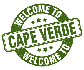 Welcome to Cape Verde stamp. Cape Verde round sign