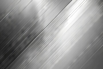 Sleek and modern abstract grey metal background design, Generative AI