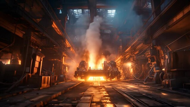 Metalworks Marvel: Inside the Steel Foundry