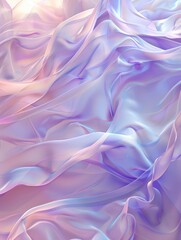 Fototapeta premium Serene Lavender and Light Blue Abstract Texture with Subtle Glow