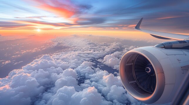 Luxurious sky-high escape. surreal retreat above the clouds with breathtaking views