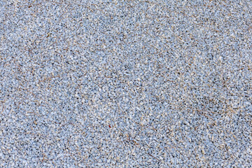 Small stone texture for background. Gravel texture. Surface of small pebble stone.