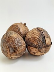 Betel Nut on White Background Generative AI