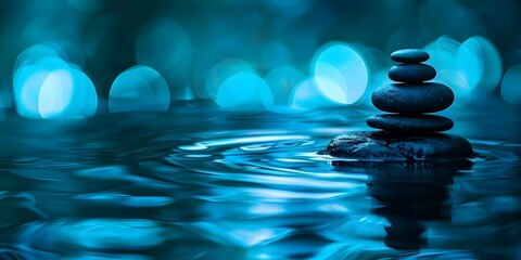 Nurturing Body, Mind, and Soul: Relaxation Through Meditative Practices. Concept Meditation Techniques, Mindfulness Practices, Relaxation Tips, Well-being Habits