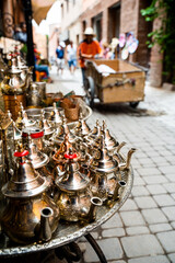 Shopping in Souk Semmarine - Bustling market offering everything from colorful clothing & fabrics to antiques, food & spices.