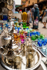 Shopping in Souk Semmarine - Bustling market offering everything from colorful clothing & fabrics to antiques, food & spices.