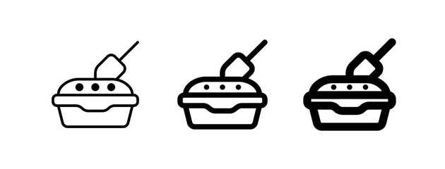 Editable litter box vector icon. Veterinary, animal, pet care, pet shop. Part of a big icon set family. Perfect for business, web and app interfaces, presentations, infographics, etc