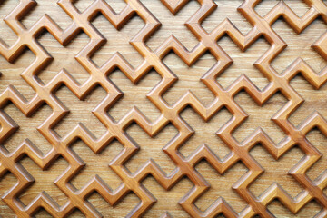 Wooden panel decorated with Chinese style pattern