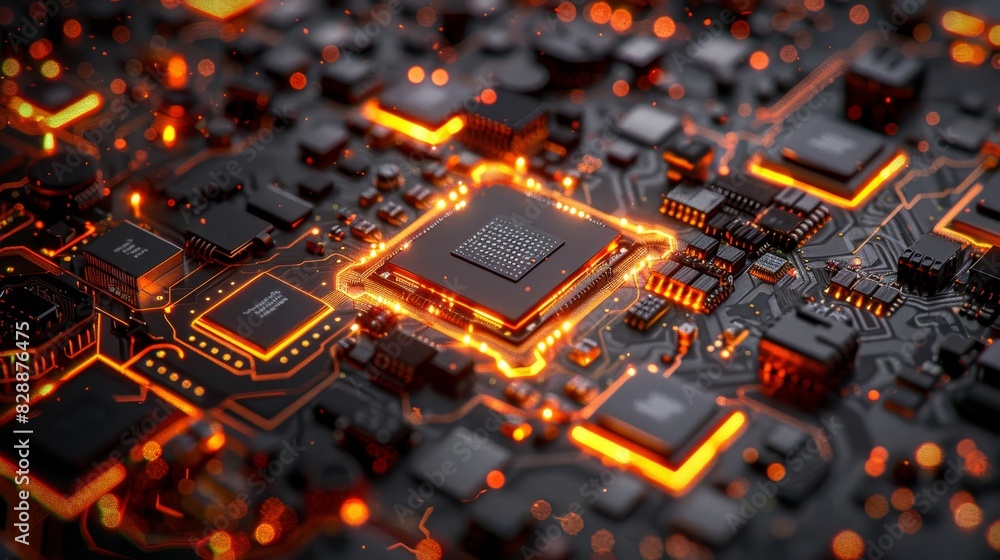 Aufkleber ai future beat. the symphony of tech support in the development of artificial intelligence