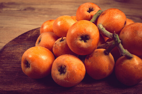 fresh fruit medlar,loquat,shesek, lokva, Georgia,