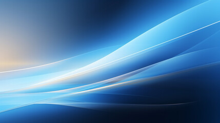 Abstract soft blue wave background. 3d blue background with blue lines curved wavy sparkle with copy space for text. Three-dimensional wave and blue background.