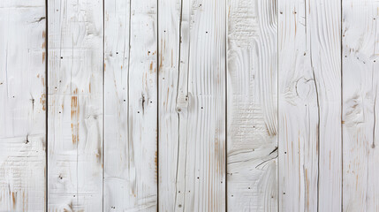 Fototapeta premium White wooden boards with texture as background