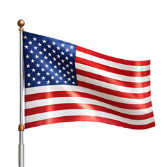 Fototapeta premium A flag with the word usa on it