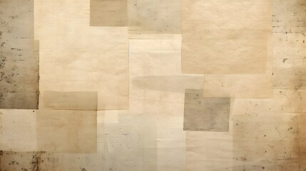Old paper texture. Vintage background paper with distressed edges. Generative AI.