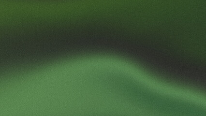 Dark Green gradient background grainy glowing light and dark backdrop noise texture effect banner header design copy space, green abstract wallpaper
