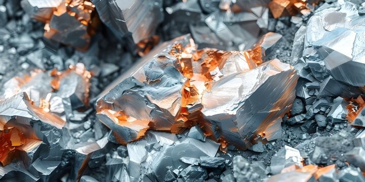 Closeup macro image of zinc lead blend ore nugget for treasure concepts. Concept Treasure Concepts, Zinc Lead Blend Ore, Closeup Macro Image, Nugget, Mining