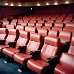 Obraz premium empty cinema auditorium