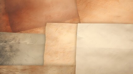 Old paper texture. Vintage background paper with distressed edges. Generative AI.