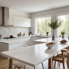 modern kitchen interior