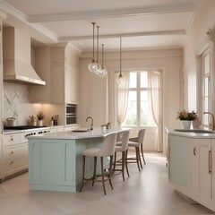 modern kitchen interior