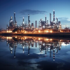 Fototapeta premium Refinery UHD Wallpaper