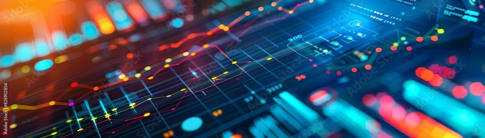 Aufkleber digital marketing, data analysis for performance and create insight report