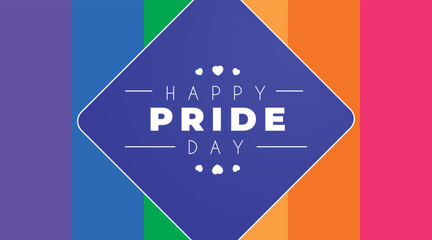 Celebrate love and equality with this vibrant Gay Pride Banner, adorned with the iconic LGBT Flag Background. Perfect for showcasing your support during Pride Month and beyond.