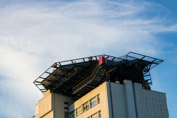 lądowisko szpitala św. Wincentego a Paulo w Gdyni   © Patryk