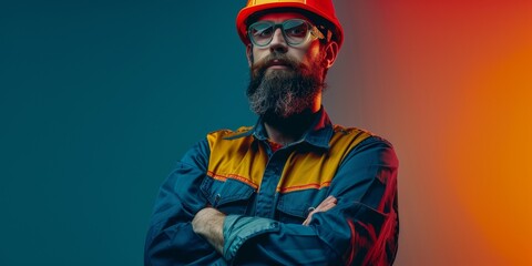 Fototapeta premium portrait of profession