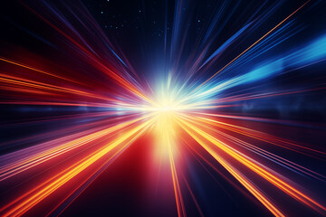 Obraz premium Abstract futuristic technology background. Colored background. Abstract background