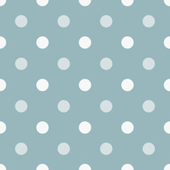 Simple, seamless polka dot background