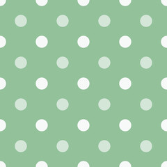 Simple, seamless polka dot background