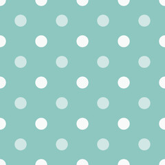 Simple, seamless polka dot background