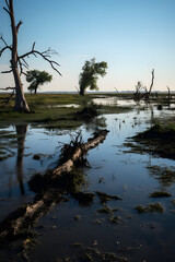 photo of a swamp, ature swamp
